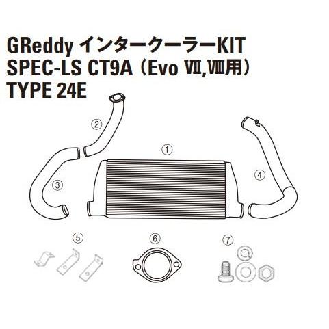 TRUST 【TRUST/トラスト】 GReddy インタークーラー スペックLS