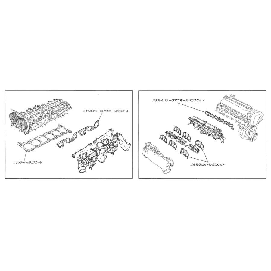 TOMEI POWERED 【TOMEI/東名】 ガスケットコンビネーション GASKET