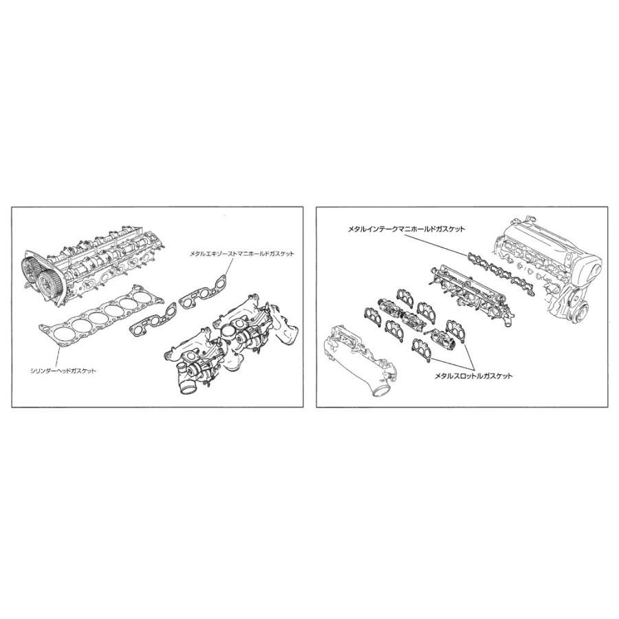 TOMEI POWERED 【TOMEI/東名】 ガスケットコンビネーション GASKET