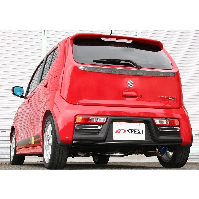 【A'PEXi/アペックス】N1エボリューション エクストリームマフラー アルトワークス/ターボRS DBA-HA36S 純正マフラー切断加工 [167-S001J]の画像