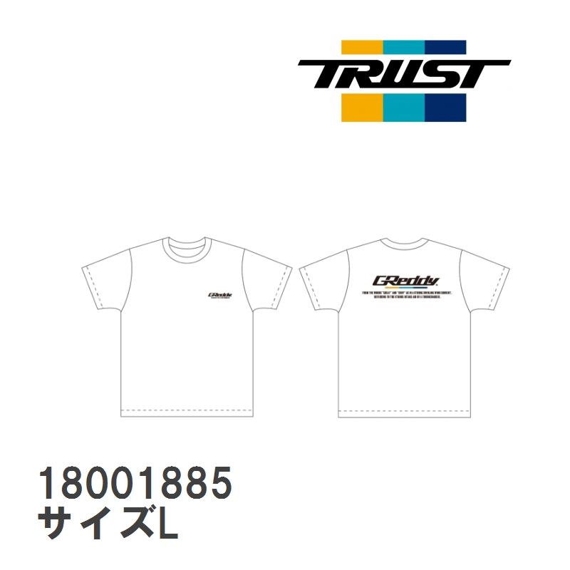 TRUST（トラスト） 【TRUST/トラスト】 GReddy ロゴTシャツ ホワイト