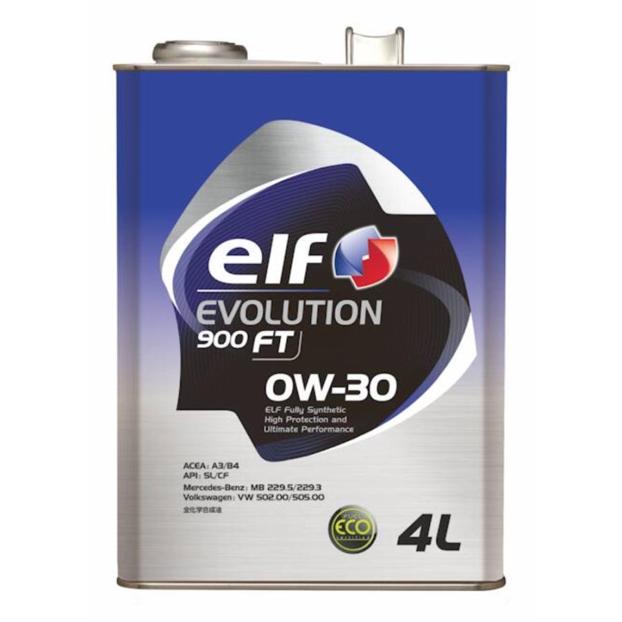 【elf/エルフ】 エンジンオイル EVOLUTION 900 FT 0W-40 1L [233202] | elf