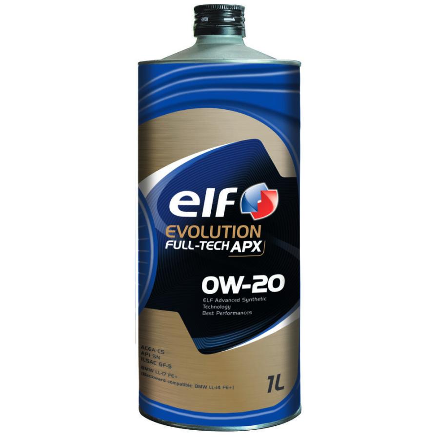 値下げ要素無し！早く買わないと値段上がり続けます。151 シュリンク付き elf 【elf/エルフ】 エンジンオイル EVOLUTION FULL-TECH APX 0W