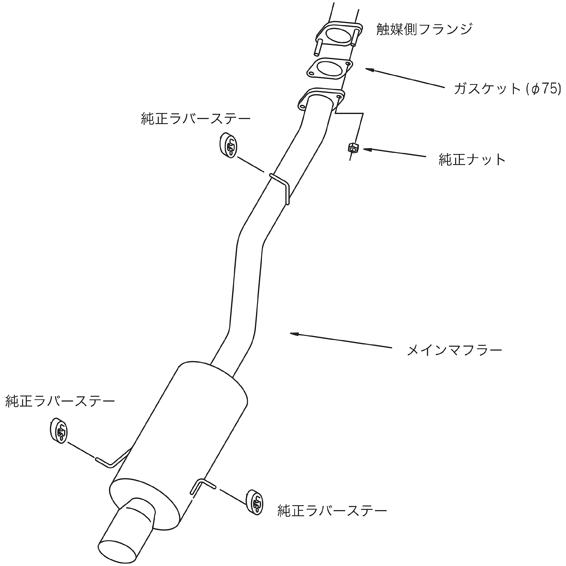 HKS（エッチケーエス） 【HKS】 マフラー サイレントハイパワー(silent