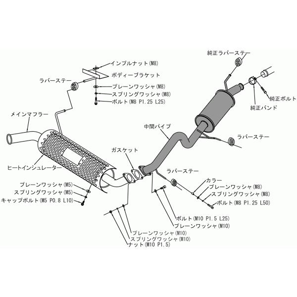 HKS（エッチケーエス） 【HKS】 マフラー リーガマックストレイル