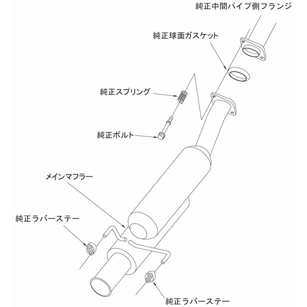 【HKS】 マフラー サイレントハイパワー(silent Hi-Power) Curl ホンダ CR-Z DAA- ZF2/ZF1 LEA-MF6 [32016-AH025]｜vigoras｜03