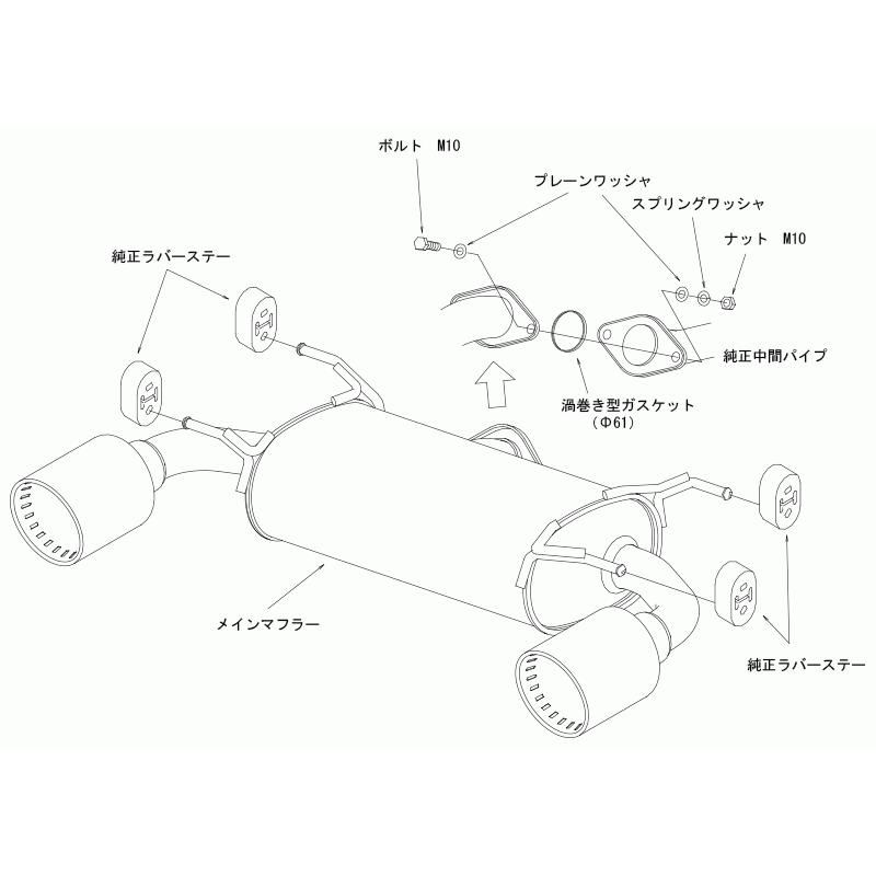 HKS（エッチケーエス） 【HKS】 マフラー リーガマックスプレミアム