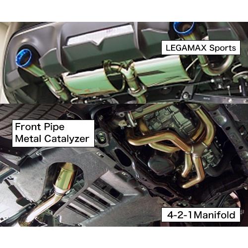 【HKS】 スーパーエキゾーストシステム SUPER MANIFOLD R-SPEC + LEGAMAX SPORTS Ti トヨタ 86 ZN6 スバル BRZ ZC6 FA20 [32025-AT004]