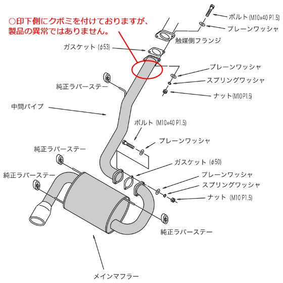 スズキ　カプチーノ　リーガルマフラー HKS（エッチケーエス） 【HKS】 マフラー リーガル(LEGAL) D-1 スズキ