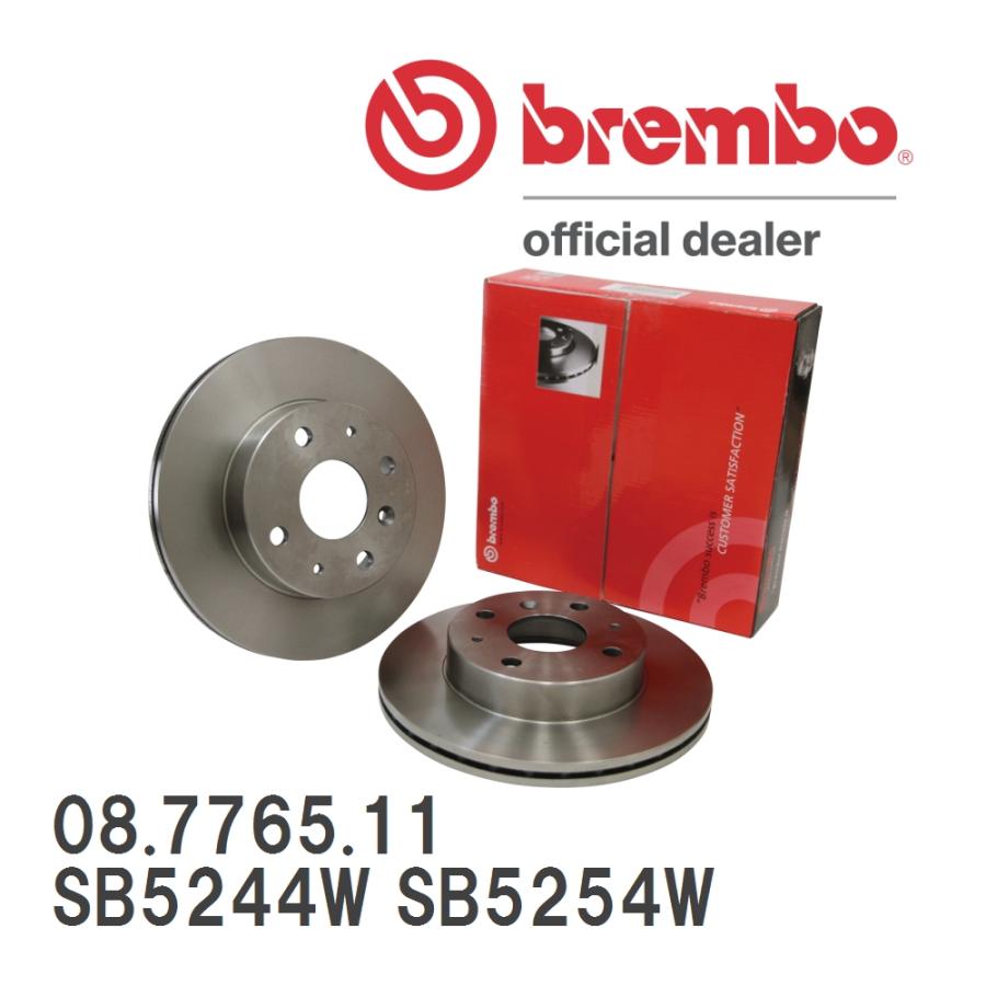 brembo ブレーキローター 左右セット 08.7765.11 ボルボ V70 (II 