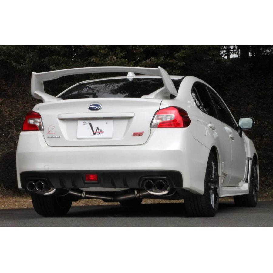 スバルWRXSTI.VAB.D型フジツボマフラー-