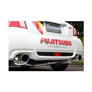 フジツボマフラー GVB WRX STI 4ドア チタンエンド FUJITSUBO