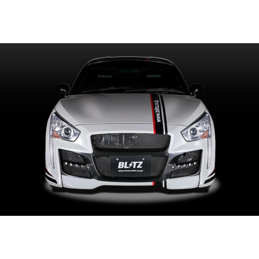 【BLITZ/ブリッツ】 AERO SPEED (エアロスピード) R-Concept フロントバンパースポイラー デイライトセット コペンローブ LA400K [60183] | BLITZ | 02