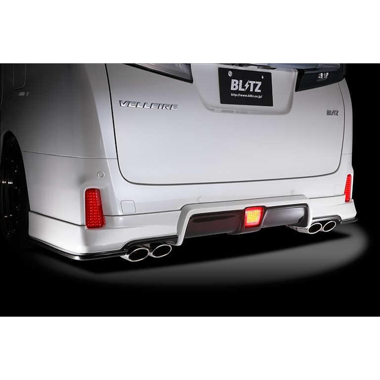【BLITZ/ブリッツ】 AERO SPEED R-Concept リアディフューザー アルファード AGH30W,AGH35W/GGH30W,GGH35W/AYH30W [60195] | BLITZ | 01