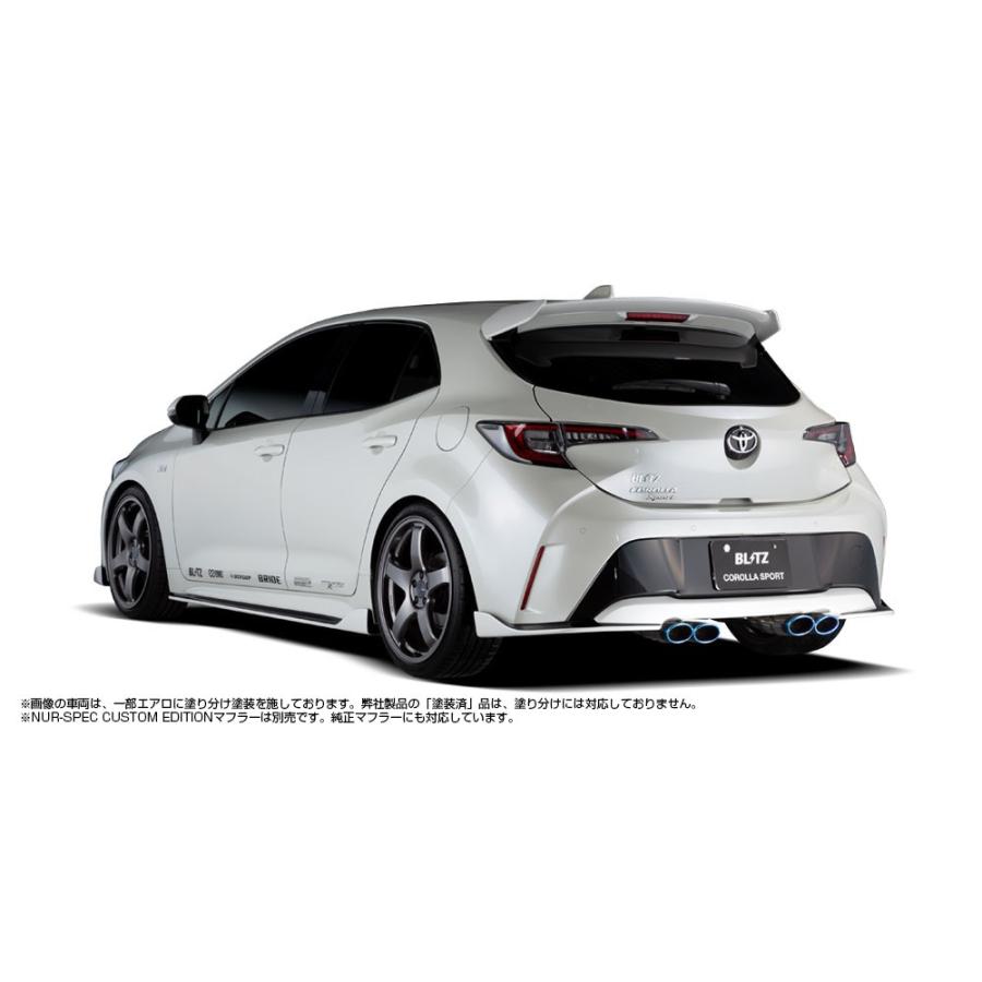 【BLITZ/ブリッツ】 AERO SPEED R-Concept フロントリップスポイラー ABM トヨタ カローラスポーツ NRE210H,NRE214H/ZWE211H [60313] | BLITZ | 02