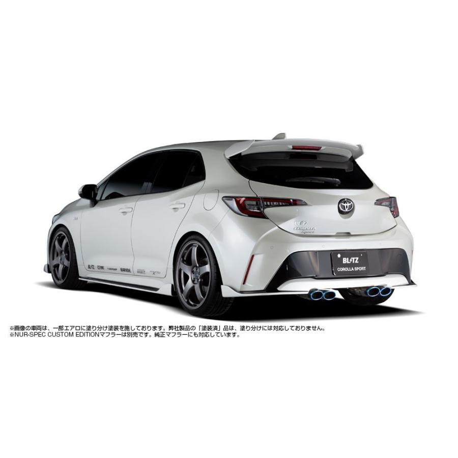 【BLITZ/ブリッツ】 AERO SPEED R-Concept リアディフューザー ABM トヨタ カローラスポーツ NRE210H,NRE214H/ZWE211H [60331] | BLITZ | 02