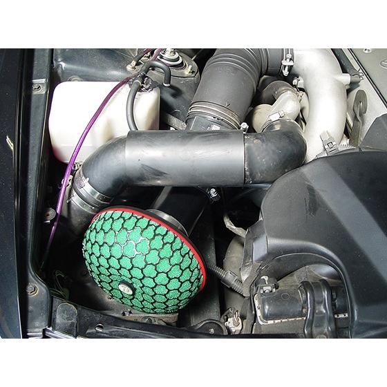 HKS】 エアクリーナー スーパーパワーフロー Φ200-80/Green トヨタ 