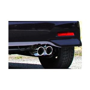 パレット、ルークス 社外マフラー MK21Sパレット/ML21Sルークス◇オーバル片側2本出しK2マフラー