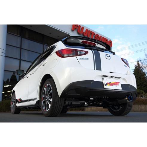 FUJITSUBO RIVID マフラー DJ デミオ マツダ2 FUJITSUBO（フジツボ） 【FUJITSUBO/フジツボ】 マフラー RIVID