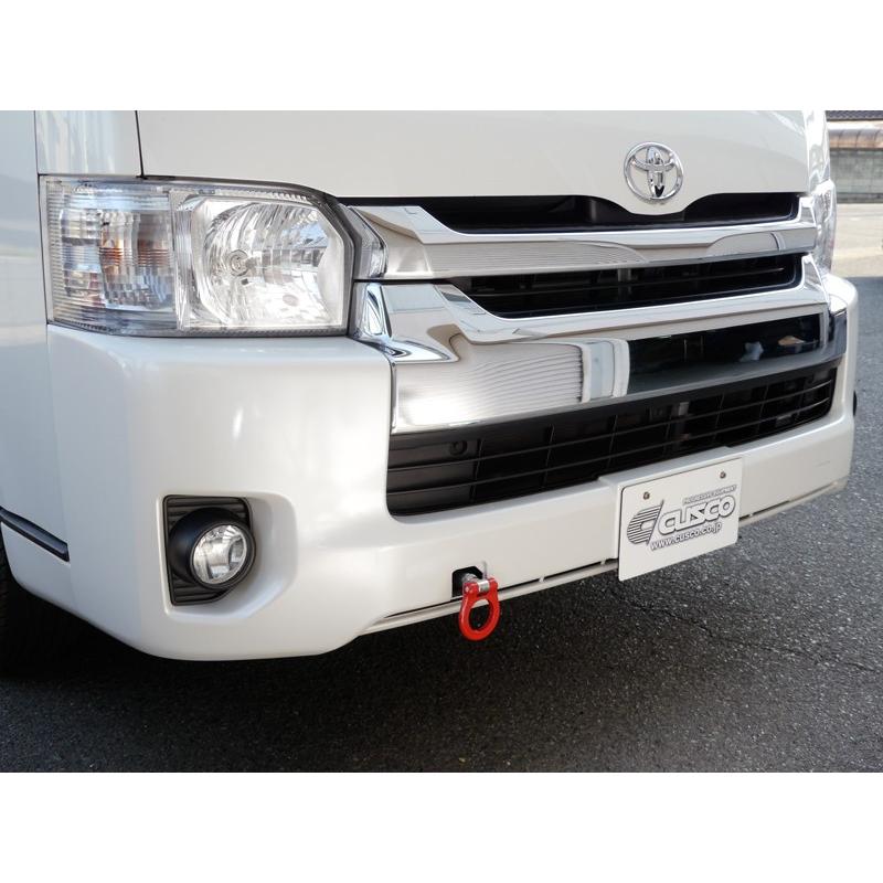 期間限定 CUSCO クスコ 可倒式牽引フック 918 017 F トヨタ 200系 ハイエース フロント用 CUSCO クスコ 可倒式牽引フック 918 017 F トヨタ 200系 ハイエース フロント用