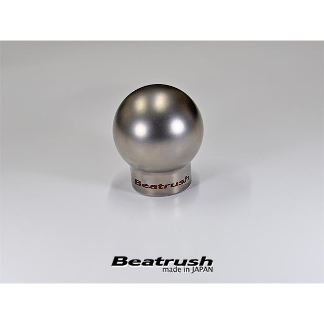 【LAILE/レイル】 Beatrush チタン・シフトノブ Type-Q45BR サンドブラスト仕上げ M12×1.25P トヨタ GR86 ZN8 [A9ZD8MTB-QBR]｜vigoras