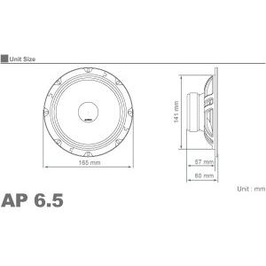【国内正規品】 audison/オーディソン audison prima AP6.5 スピーカー ウーファー |  | 01