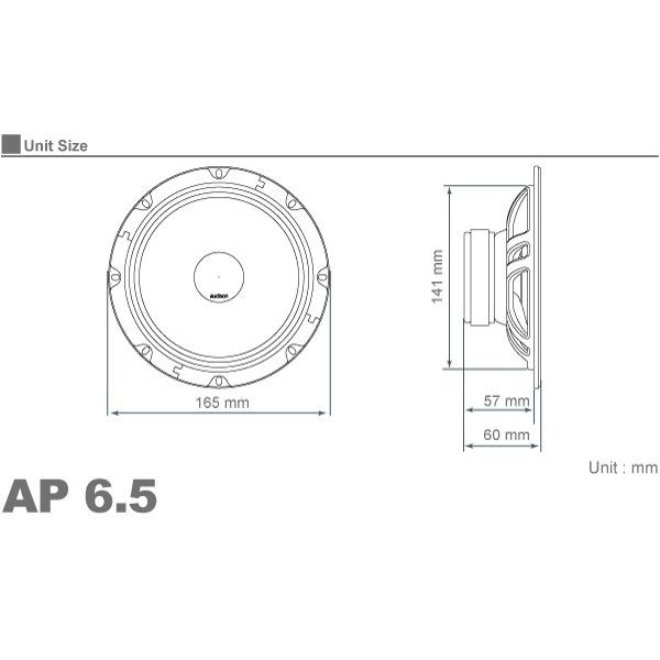 国内正規品】 audison/オーディソン Prima 3Way スピーカー APK 163 