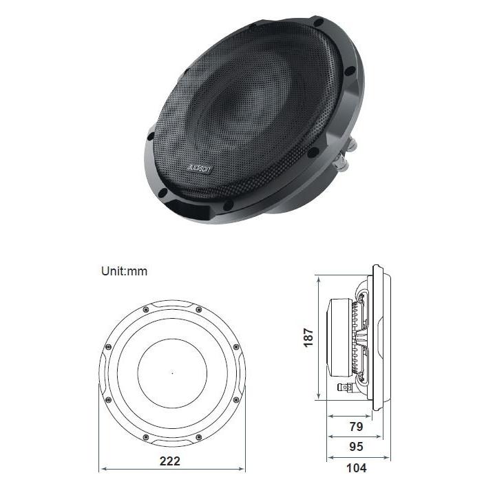 【国内正規品】 audison/オーディソン Prima サブウーファー APS 8 R | 