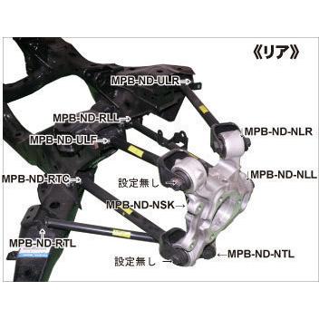 【AUTO STAFF/オートスタッフ】 ロードスターND ピロブッシュ 単品 リア・アッパー・ラテラルR [AS-MPB-ND-ULR]_2