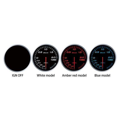 【Defi/デフィ】Defi-Link Meter ADVANCE BF(アドバンスビーエフ) インテークマニホールドプレッシャー計 Φ60 アンバーレッド [DF10102] | Defi | 01
