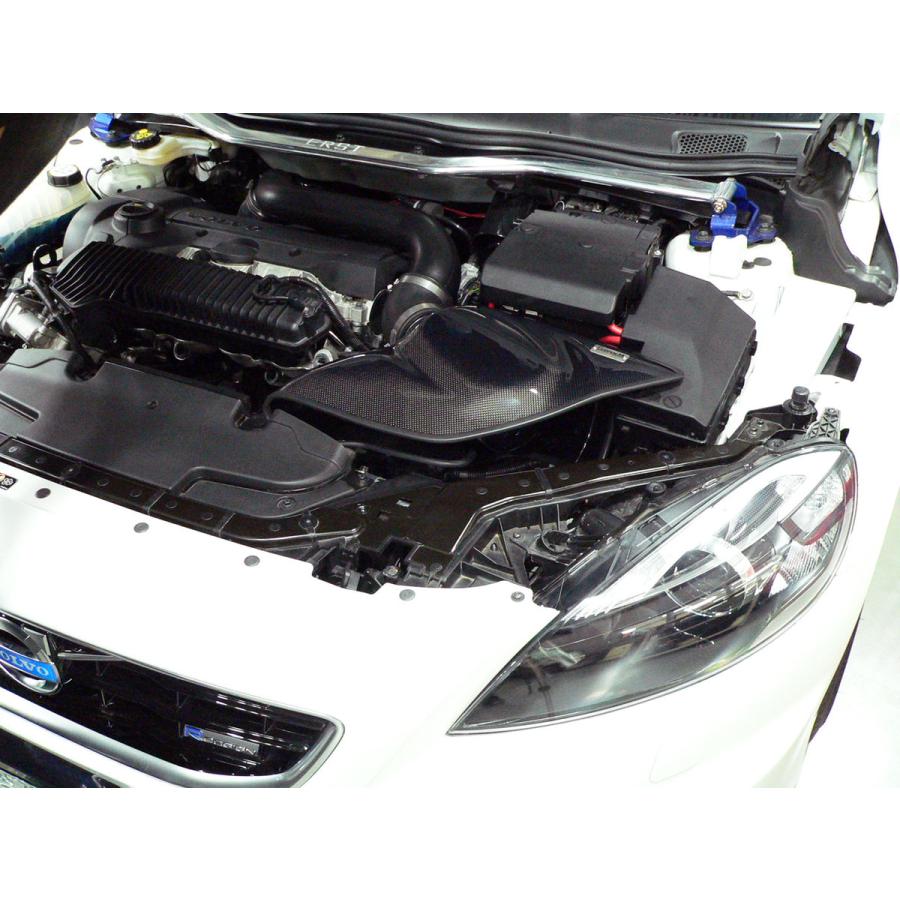 【GruppeM】 M's K&N ラムエアシステム ボルボ V40 MB5204T 2.0 13-14 [FRI-0212]