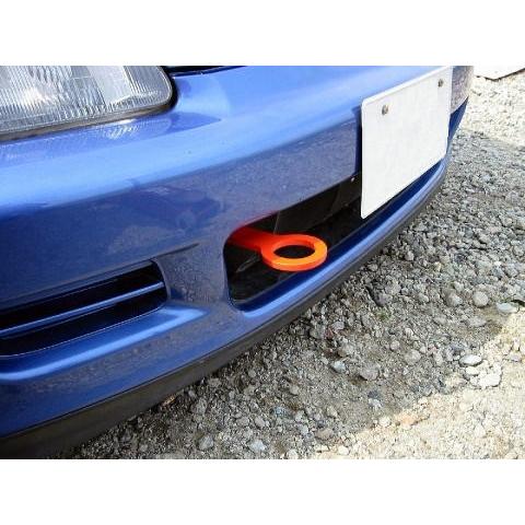 【KAWAI WORKS/カワイ製作所】 牽引フック(Racing hook) フロント 固定Type ホンダ シビック EG# スポーツ 3Dr [HN0050-RFF-99]
