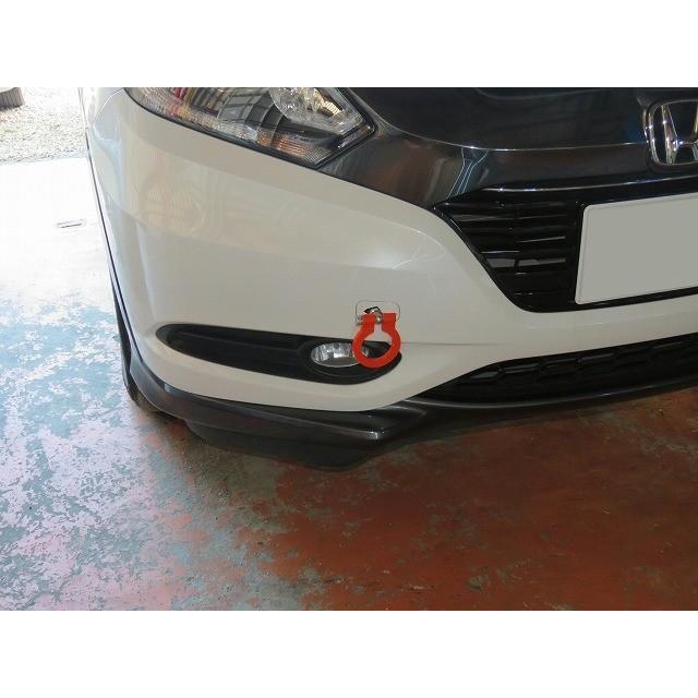 【KAWAI WORKS/カワイ製作所】 牽引フック(Racing hook) フロント 可倒Type ホンダ ヴェゼル RU# [HN0940-RFF-88]
