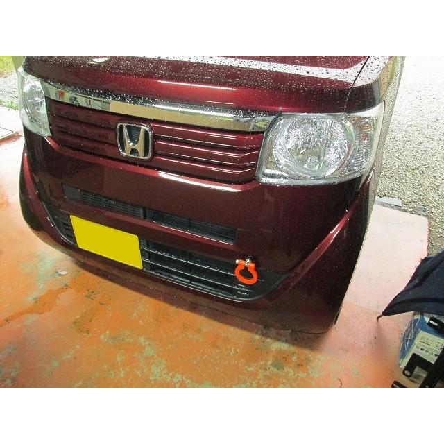 KAWAI WORKS/カワイ製作所】 牽引フック(Racing hook) フロント 可倒