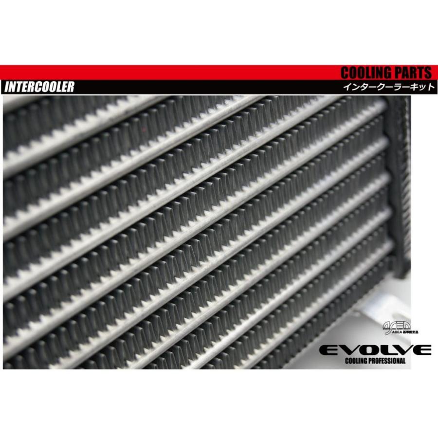 HPI】 エヴォルブインタークーラーキット 72mm厚 spec.R ホース:黒