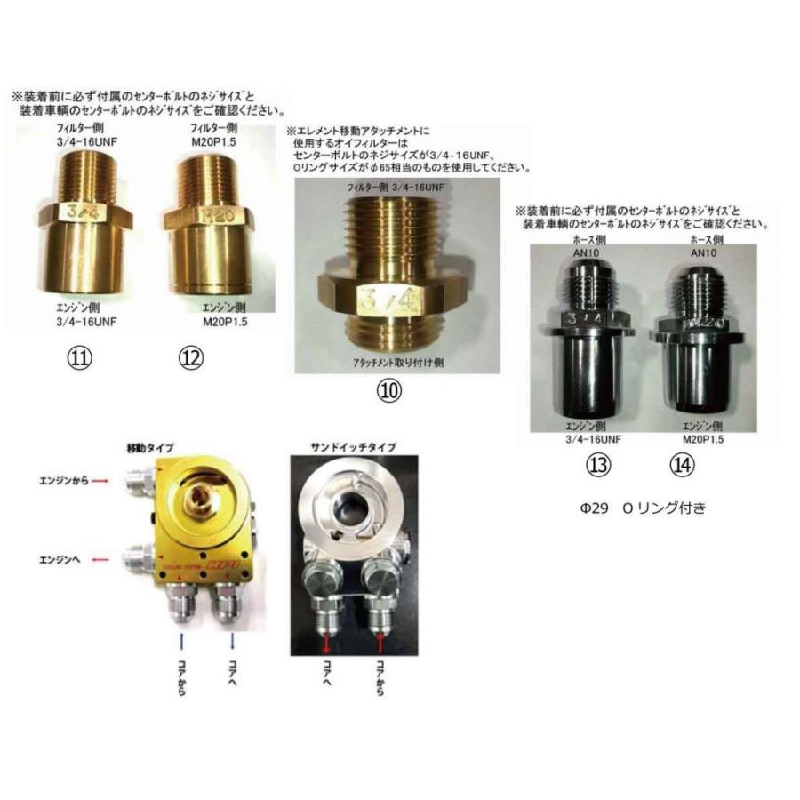 HPI SR20 オイルアタッチメント HPI】 オイルアタッチメント (2) SR20専用オイルアタッチメント