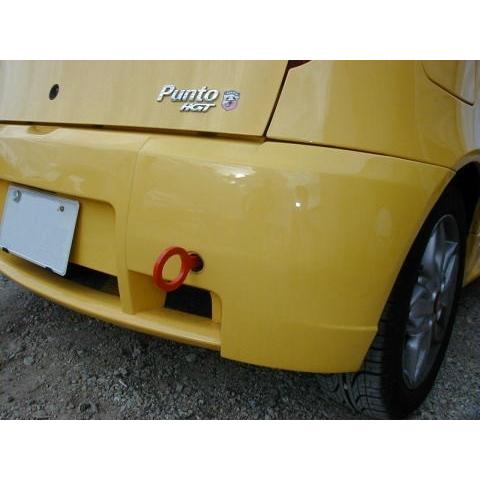 【KAWAI WORKS/カワイ製造所】 引っ張ること引っ掛かり(Racing hook) リヤ 固着させるType 軍配 プント 188A1 アバルト [IM0600-RFR-99] 車、バイク、自転車-セーフティー用品