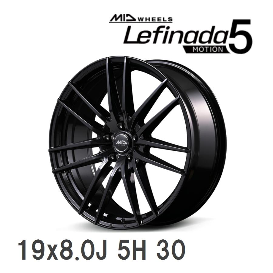 マルカサービス 【MID/マルカサービス】 Lefinada MOTION5 19x8.0J 30