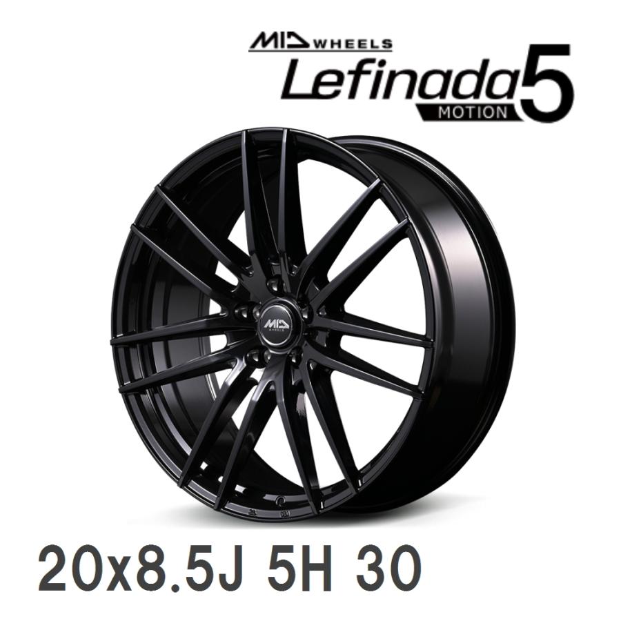マルカサービス 【MID/マルカサービス】 Lefinada MOTION5 20x8.5J 30