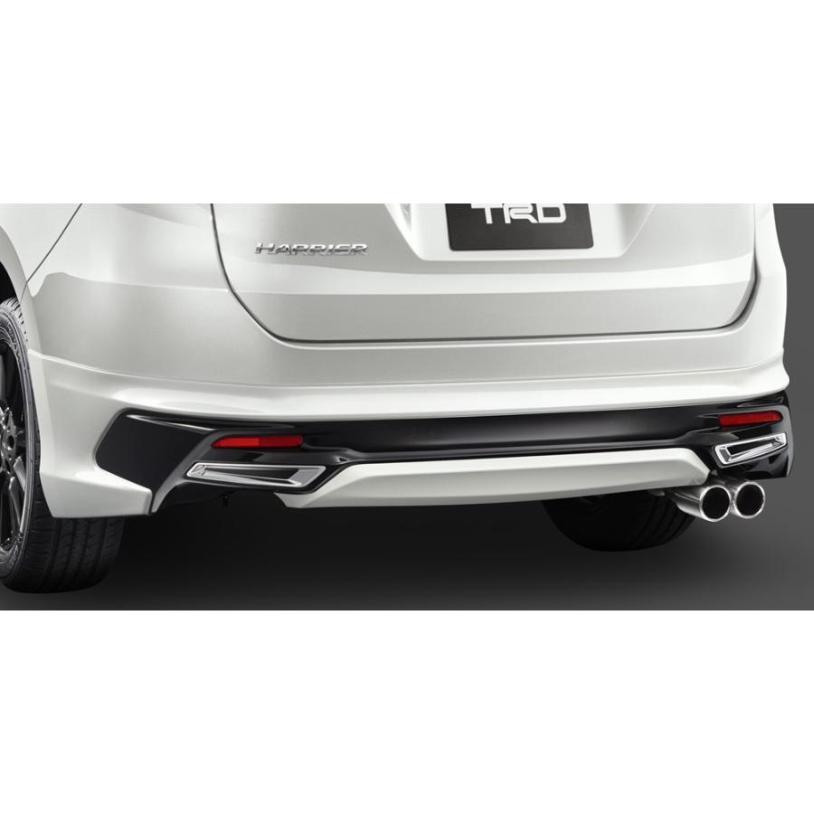 TRD 【TRD/ティーアールディー】 リヤバンパースポイラー 素地 トヨタ