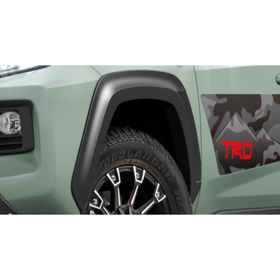 TRD 【TRD/ティーアールディー】 オーバーフェンダー ツヤ消しブラック