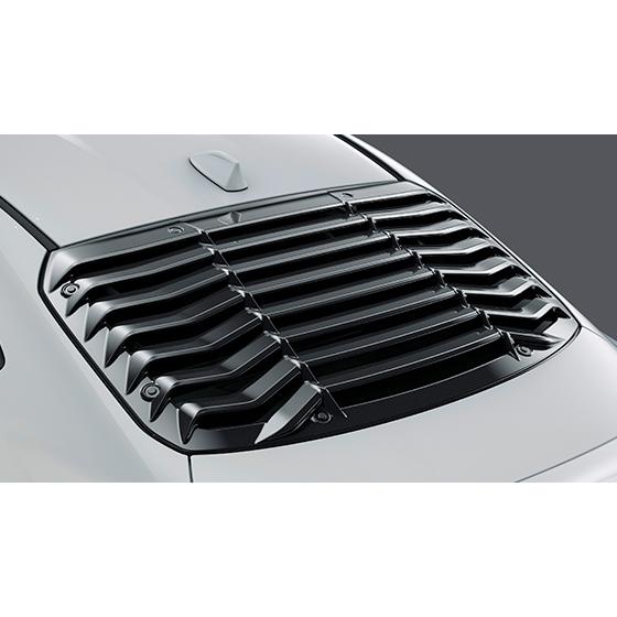 TRD 【TRD/ティーアールディー】 GRリヤウインドウルーバー トヨタ