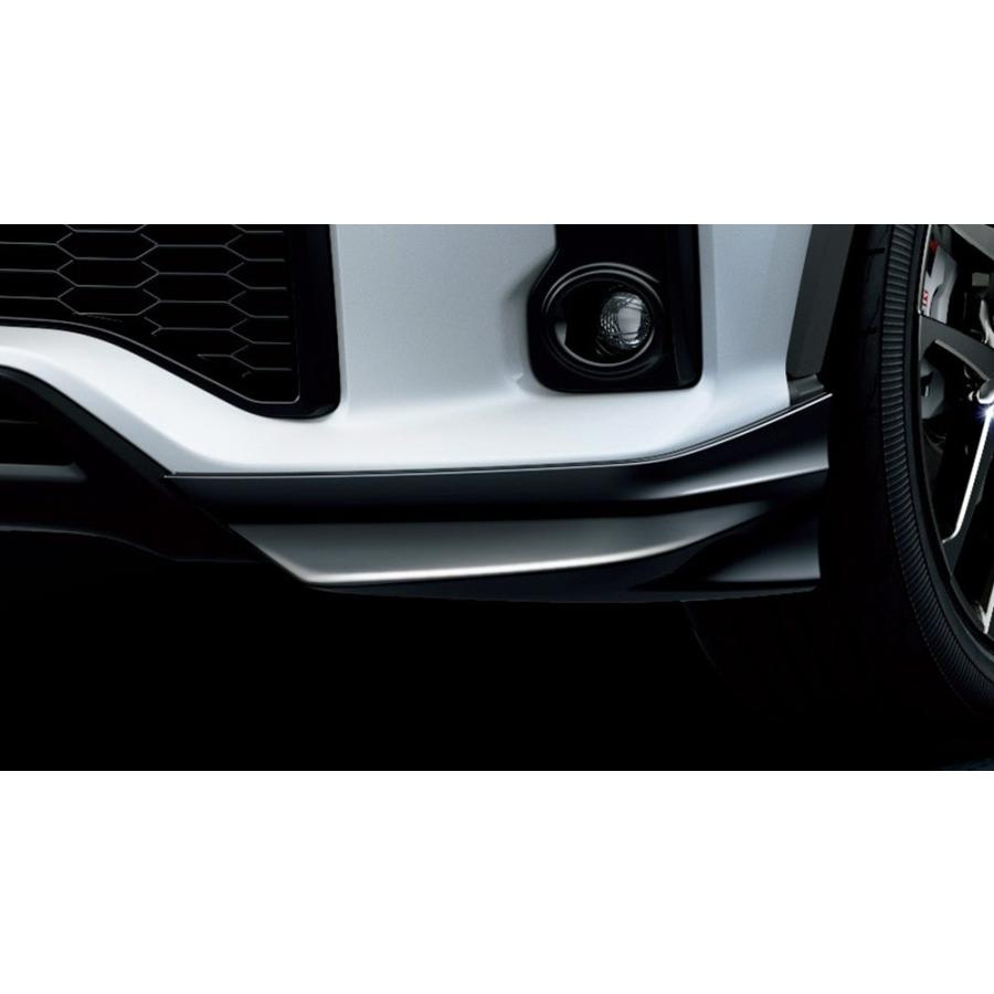 中古品 トヨタ 純正 C-HR TRD GR フロントサイドスポイラーブラック TRD 【TRD/ティーアールディー】 GRフロントサイドスポイラー ブラック