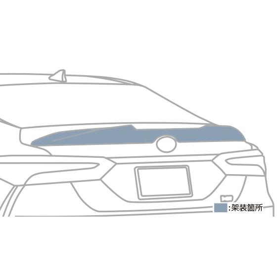 70カムリ　trd リアスポイラー Amazon | TRD カムリ 70 リヤトランクスポイラー 素地 MS342