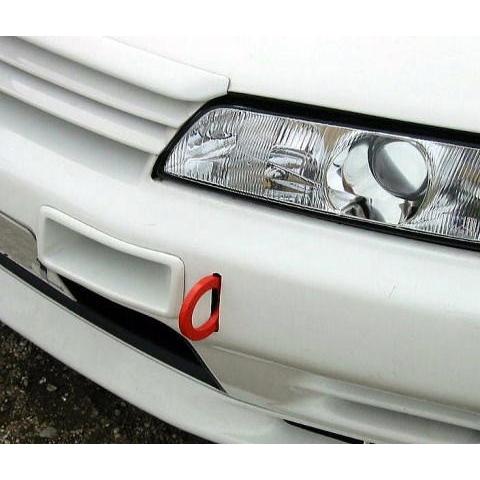 【KAWAI WORKS/カワイ製作所】 牽引フック(Racing hook) フロント 固定Type ニッサン スカイライン BNR32 GT-R [NS0410-RFF-99]