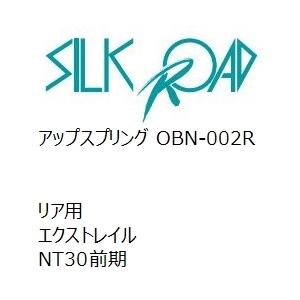 【SilkRoad/シルクロード】 アップスプリング リア ニッサン エクストレイル NT30前期 [OBN-002R]