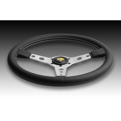 MOMO ステアリングホイール CHANPION ブラック/シルバー MOMO ステアリングホイール CHANPION ブラック/シルバー MOMOステアリング