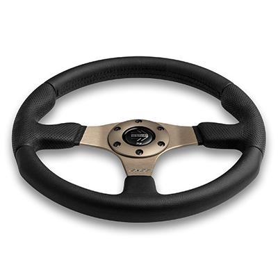 MOMO race レース 320mm RACE NOTO BLACK/GOLD 320mm（AL-01)