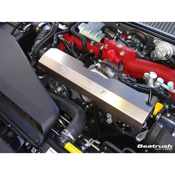 GrimmSpeed プーリーカバー 黒　スバルWRX VAB/GRB/GVB GrimmSpeed Subaru WRX Pully Cover - 2015-2021 - JM Automotive