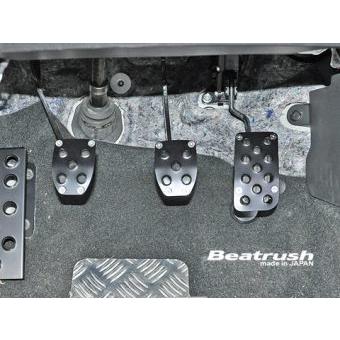 【LAILE/レイル】 Beatrush アルミペダルセット ブラック トヨタ 86 ZN6 スバル BRZ ZC6 マニュアル車専用 [S46400PS-AK]｜vigoras｜02